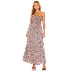 NWT For Love & Lemons Joelle Maxi Dress Size S